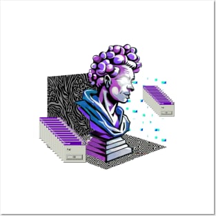 Vaporwave Philosophy Posters and Art